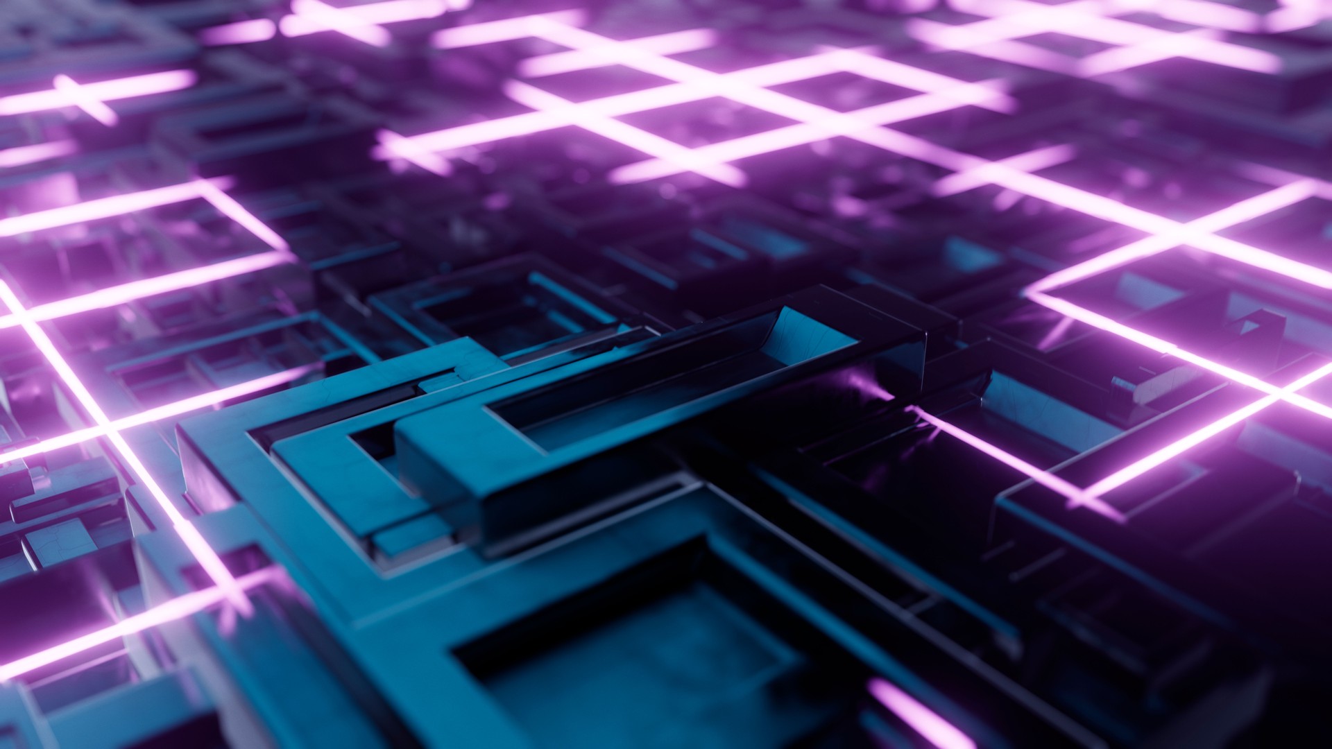Abstract sci fi background